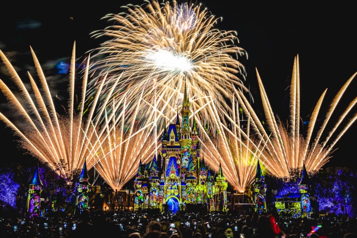 AGP, AGP Favorite, Alex G Perez, Cinderella Castle, Disney, Fireworks, Florida, Long Exposure, Magic Kingdom, North America, Orlando, Travel, United States, www.AGPfoto.com