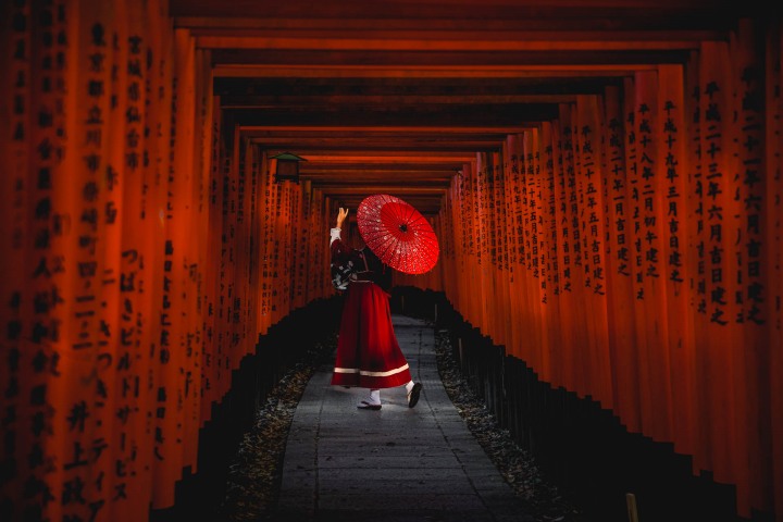 AGP, AGP Favorite, Abstract, Alex G Perez, Asia, Fushimi Inari Taisha Shrine Senbontorii, Geisha, Japan, Kimono, Kyoto, Travel, www.AGPfoto.com