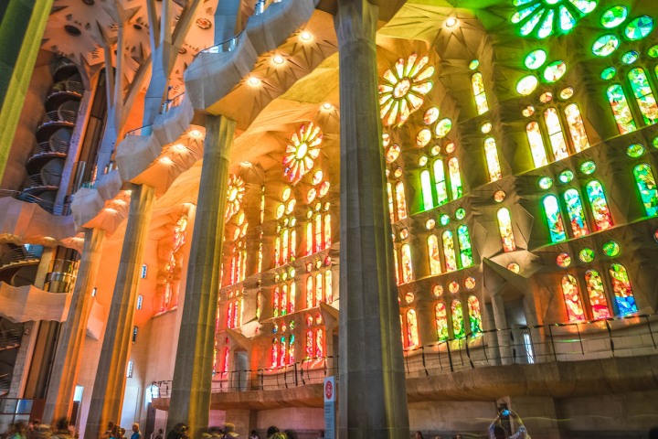 AGP, AGP Favorite, Alex G Perez, Architecture, Barcelona, Cathedral, Europe, La Sagrada Familia, Spain, Stained Glass, Travel, www.AGPfoto.com