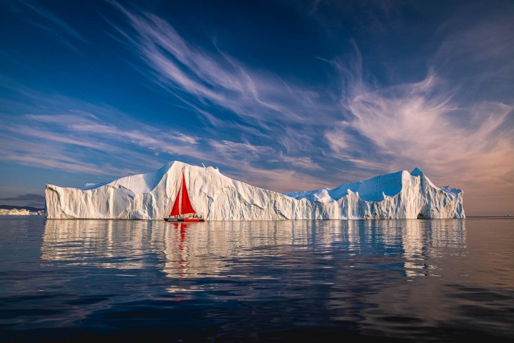 AGP, AGP Favorite, Alex G Perez, Arctic Circle, Greenland, Ice, Iceberg, Ilulissat, Landscape Photography, North America, Reflections, Sail Boat, Travel, www.AGPfoto.com