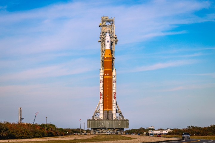 NASA successfully rolled back the Artemis II Space Launch System (SLS) rocket and Orion spacecraft to the Vehicle Assembly Building (VAB) at Kennedy Space Center on February 25, 2026. The 4-mile trek was initiated to repair a critical helium flow issue in the upper stage, with the goal of preserving an April 2026 launch window