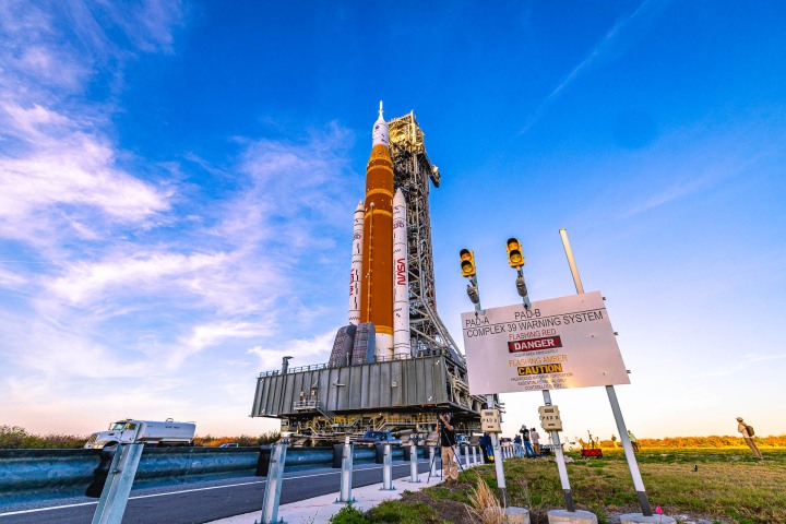 NASA successfully rolled back the Artemis II Space Launch System (SLS) rocket and Orion spacecraft to the Vehicle Assembly Building (VAB) at Kennedy Space Center on February 25, 2026. The 4-mile trek was initiated to repair a critical helium flow issue in the upper stage, with the goal of preserving an April 2026 launch window