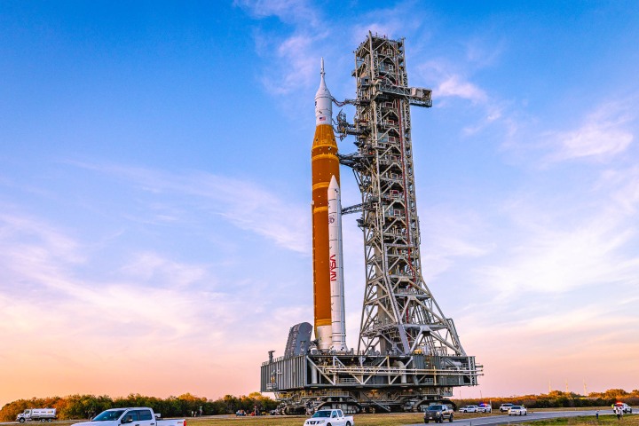 NASA successfully rolled back the Artemis II Space Launch System (SLS) rocket and Orion spacecraft to the Vehicle Assembly Building (VAB) at Kennedy Space Center on February 25, 2026. The 4-mile trek was initiated to repair a critical helium flow issue in the upper stage, with the goal of preserving an April 2026 launch window