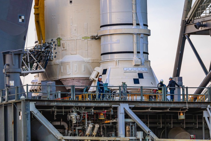 NASA successfully rolled back the Artemis II Space Launch System (SLS) rocket and Orion spacecraft to the Vehicle Assembly Building (VAB) at Kennedy Space Center on February 25, 2026. The 4-mile trek was initiated to repair a critical helium flow issue in the upper stage, with the goal of preserving an April 2026 launch window