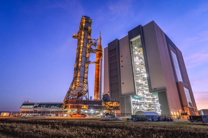 NASA successfully rolled back the Artemis II Space Launch System (SLS) rocket and Orion spacecraft to the Vehicle Assembly Building (VAB) at Kennedy Space Center on February 25, 2026. The 4-mile trek was initiated to repair a critical helium flow issue in the upper stage, with the goal of preserving an April 2026 launch window