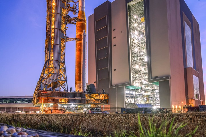 NASA successfully rolled back the Artemis II Space Launch System (SLS) rocket and Orion spacecraft to the Vehicle Assembly Building (VAB) at Kennedy Space Center on February 25, 2026. The 4-mile trek was initiated to repair a critical helium flow issue in the upper stage, with the goal of preserving an April 2026 launch window